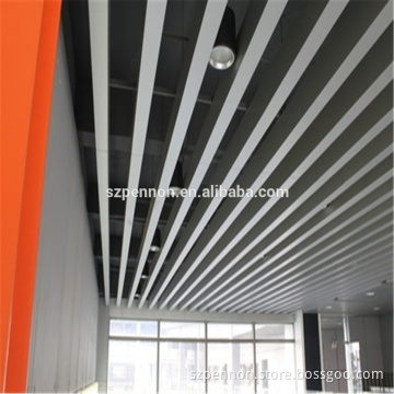Decorative Aluminum Baffle Ceiling Tube Line Ceiling